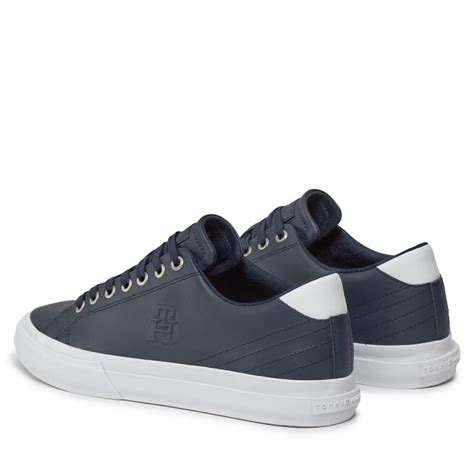 Sneakers Tommy Hilfiger Th Hi Vulc Street Low Lth Ess FM0FM04896 Desert