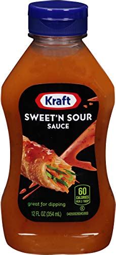 Kraft Sweet And Sour Sauce 12oz Squeeze Bottle Pack Of 3 Pricepulse