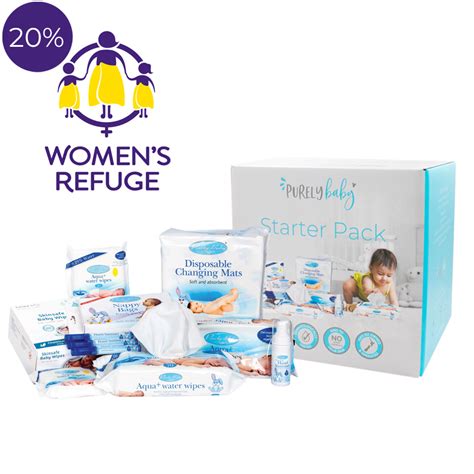 20 To Womens Refuge Purely Baby Starter Pack Purely Baby