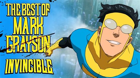 The Best Of Mark Grayson As Invincible In Season 1 Invincible Youtube