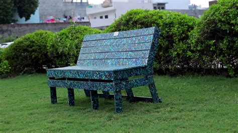 Re- Bench 1, Recycled Plastic Outdoor Bench | Econscious