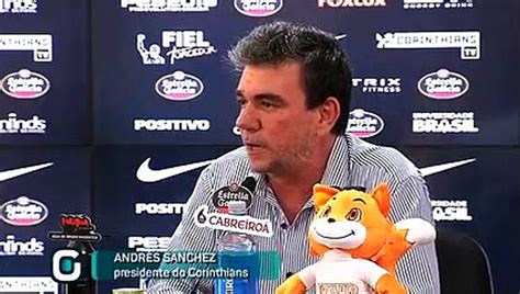 Confira como foi a entrevista coletiva presidente Andrés Sanchez