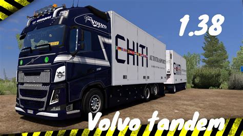 Euro Truck Simulator Mod Volvo Tandem Youtube