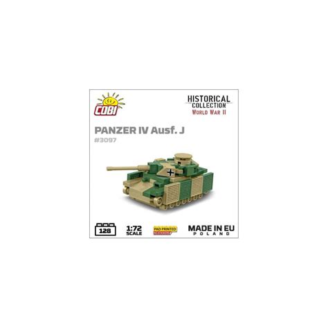 Cobi 130 PCS HC WWII 3097 PANZER IV AUSF J Jeu De Construction 3097