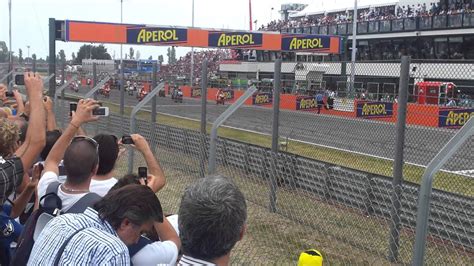 Partenza Warm Up Misano 20011 MotoGp Mp4 YouTube