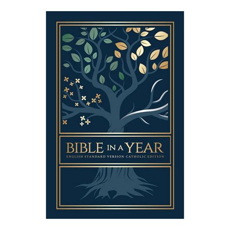 Bible In A Year English Standard Version Catholic Edition The