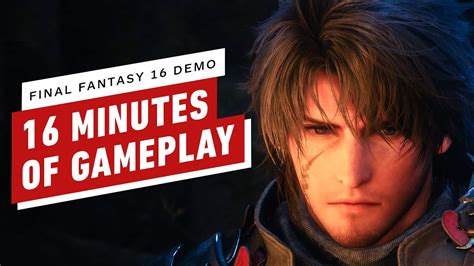 Final Fantasy Demo Minutes Of Gameplay Youtube