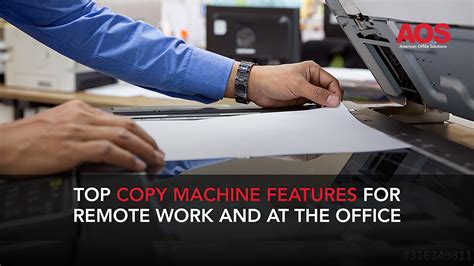 Top Printer and Copy Machine Features for Work From Home and at the Office