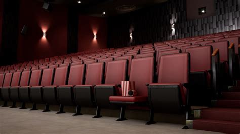 Movie Theater Pack Realistic Movie Theater Props In Props Ue