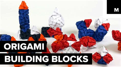 Origami Building Blocks Youtube