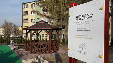 Integracyjny Plac Zabaw Przy Centrum Pediatrii W Sosnowcu Fundacja