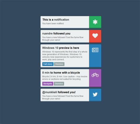 Css Notification Styles Coding Fribly