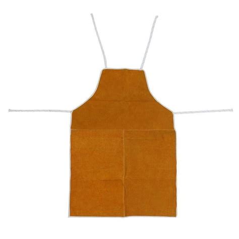 Adjustable Straps For Perfect Fit Leather Welders Apron For