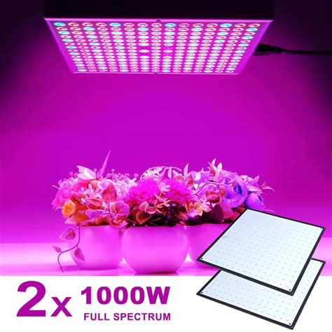 Pcs W Full Spectrum Indoor Led Grow Lamp For Plant Growing Light