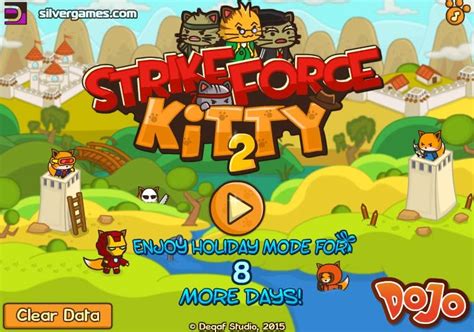 Strikeforce Kitty 2 - Graj Online na SilverGames 🕹️