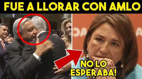 DESBANDADA HUYEN CON AMLO DEJAN SOLA A XOCHITL ALITO HACE BERRINCHE