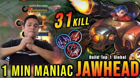 ANGAS NITO Gameplay Proplayer S Jawhead 1 Minute MANIAC 31 Kills