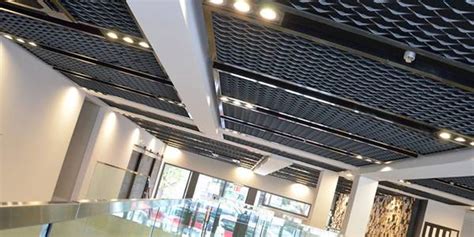 Expanded Metal Ceiling Panels For New Or Refurbished Buildings