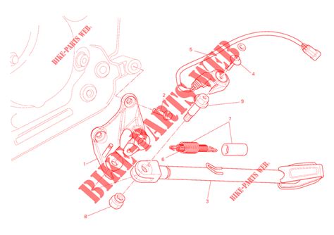 DESCANSO LATERAL Para Ducati Multistrada 1200 ABS 2014 DUCATI