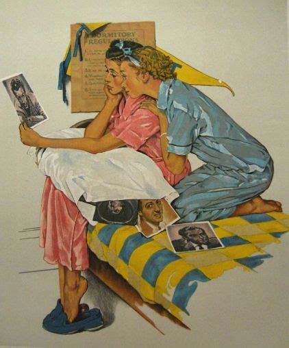 Rockwell Dreamboats Artsper Peintures Norman Rockwell