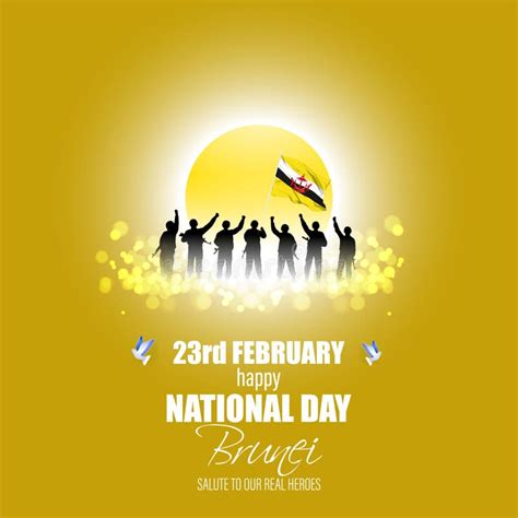 Vector Illustration for Brunei National Day Stock Illustration - Illustration of badge, nbd37 ...