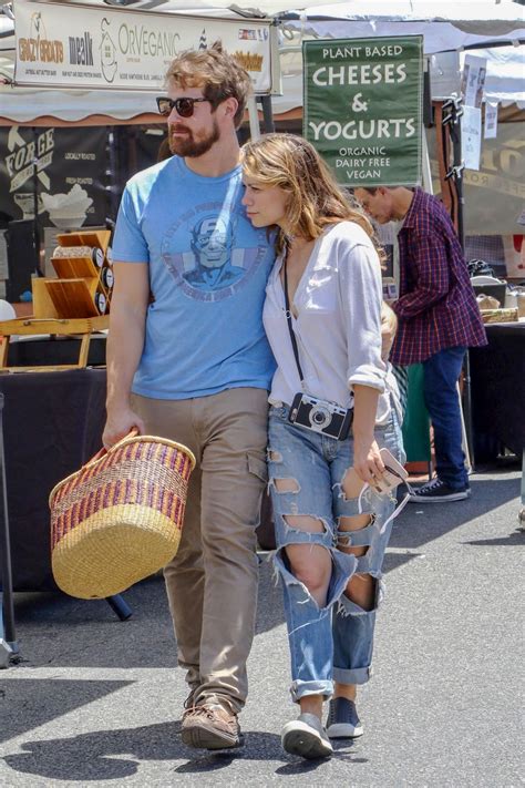 Bethany Joy Lenz - With Boyfriend at the Farmers Market in LA 07/01/2018 • CelebMafia