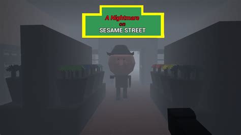 A NIGHTMARE ON SESAME STREET JUEGO COMPLETO EN ESPAÑOL HORROR GAME