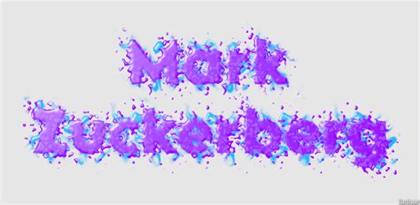 Mark Zuckerberg Text Effect And Logo Design Celebrity