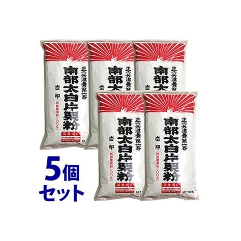 《セット販売》 西日本食品工業 白鳥印 南部太白片栗粉 500g×5個セット かたくり粉 ※軽減税率対象商品 ツルハグループe Shop