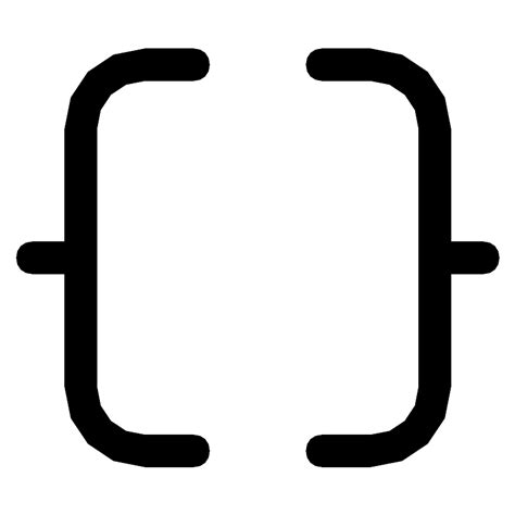 Brackets Vector Svg Icon Svg Repo