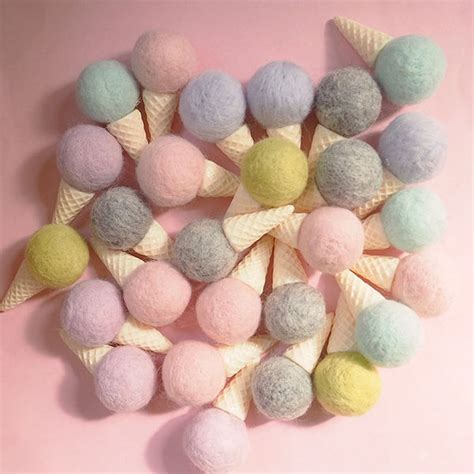 Felt Ice Cream Etsy