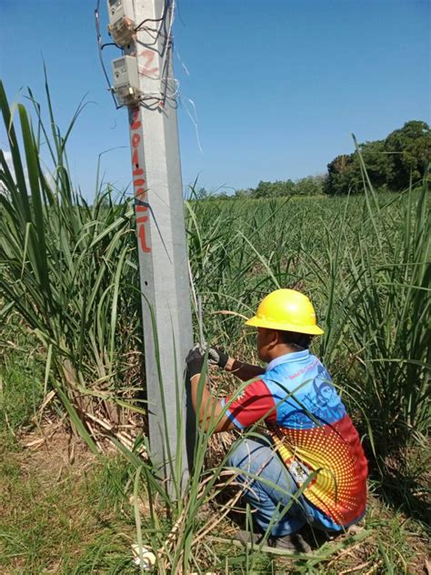 Look Ileco Iii Technical Team Conducted Pole Grounding In Anilao And