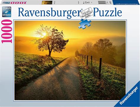 Ravensburger Puzzle 1000 Teile Landschaft In Der Morgensonne Puzzle