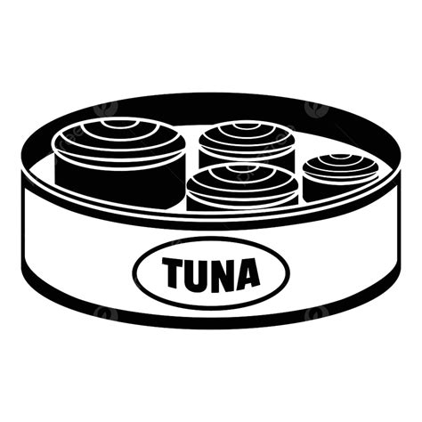 Canned Tuna Vector Png Images Open Tuna Can Icon Food Aluminum