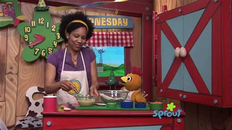 The Sunny Side Up Show Dennisha And Chica Make A Healthy Cake Youtube