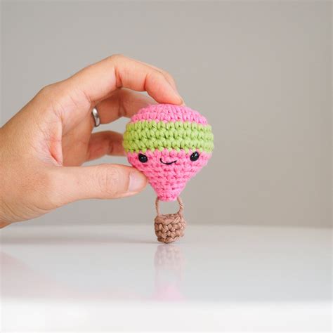 CROCHET PATTERN Amigurumi Hot Air Balloon Etsy