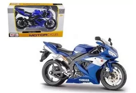 Moto Yamaha Yzf r1 De Colección A Escala 1 12 Maisto