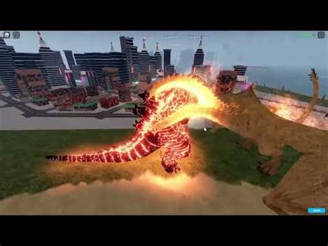 Roblox Kaiju Universe Thermonuclear Godzilla Showcase YouTube