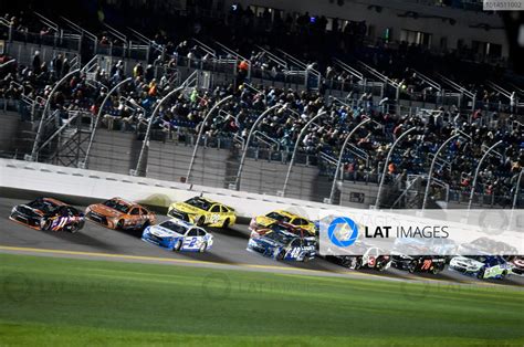 February Daytona Beach Florida Usa Denny Hamlin Fedex