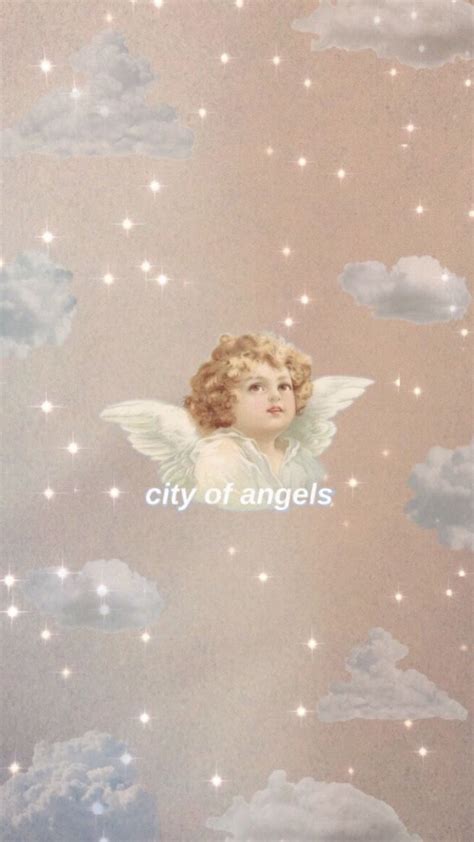 Pink Angel Aesthetic Wallpaper