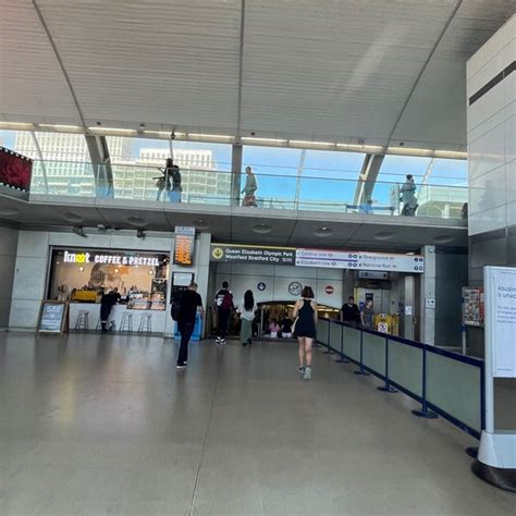 Stratford London Underground And DLR Station Metro Station In