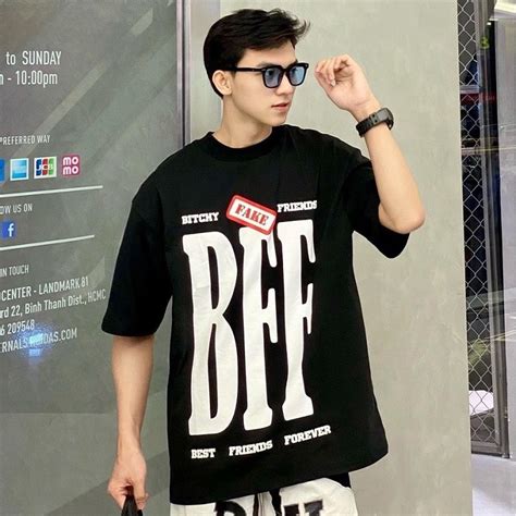 Áo thun BFF form rộng unisex nam nữ