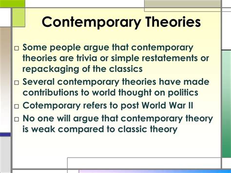 Ppt Contemporary Political Theory Powerpoint Presentation Free