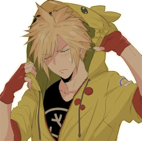 Cloud Strife And Chocobo Final Fantasy And 2 More Drawn By Kyoujixxxx