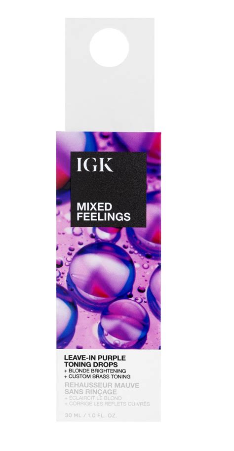 Køb Mixed Feelings Leave In Blonde Toning Drops 30 ml fra IGK Matas