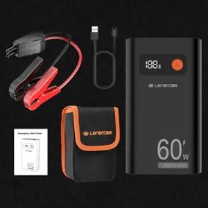 Lenercom Power Bank A Peak Avviatore Auto Pd W Portatile