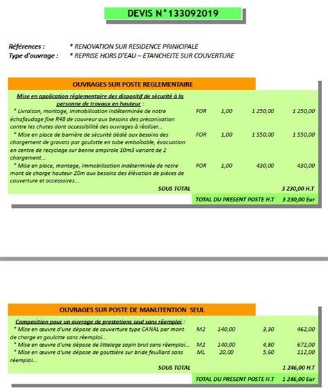 Comparer Des Devis Toiture Couverture 2024