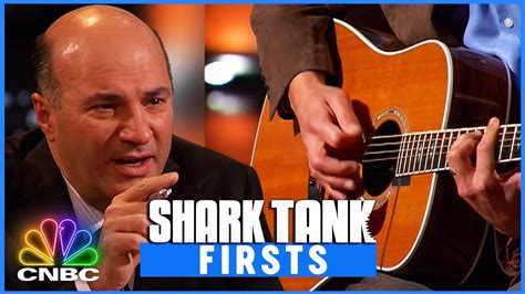 Kevin OLeary Leads A Shark Jam Session Shark Tank Firsts CNBC