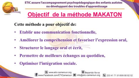 Methode De Prise En Charge Des Enfants Autistes Le Makaton Ppt