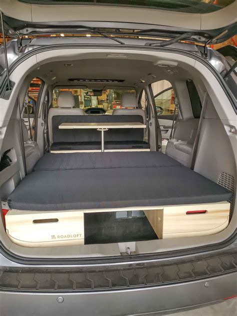 Honda Odyssey Van Camping